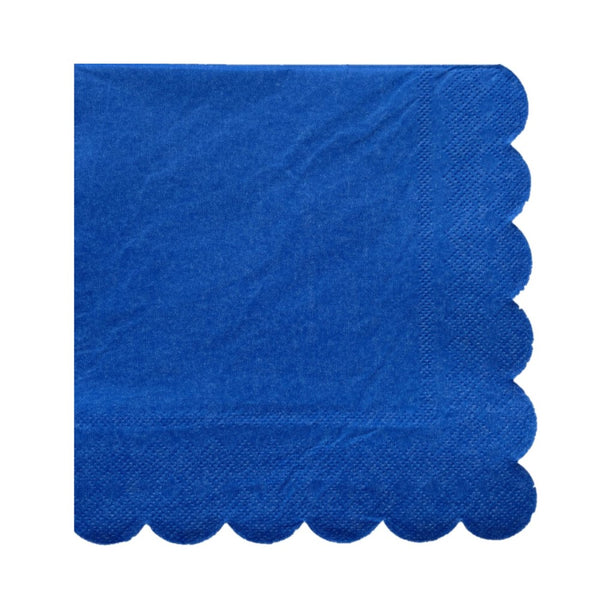 Servilletas azules