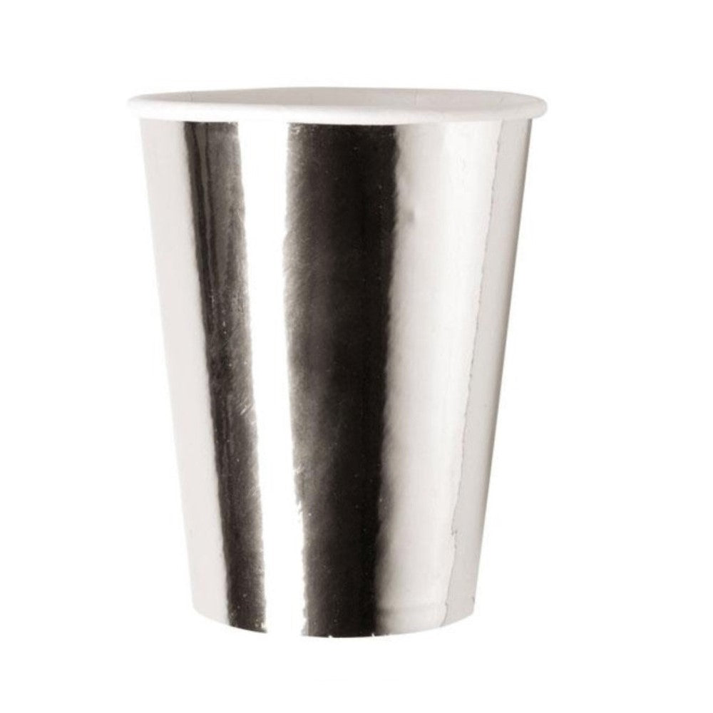 Vasos plateados