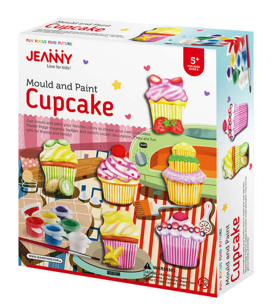 Moldea y Pinta Cupcakes