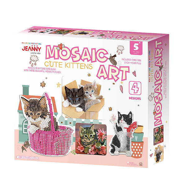 Arte Moisaico Gatitos