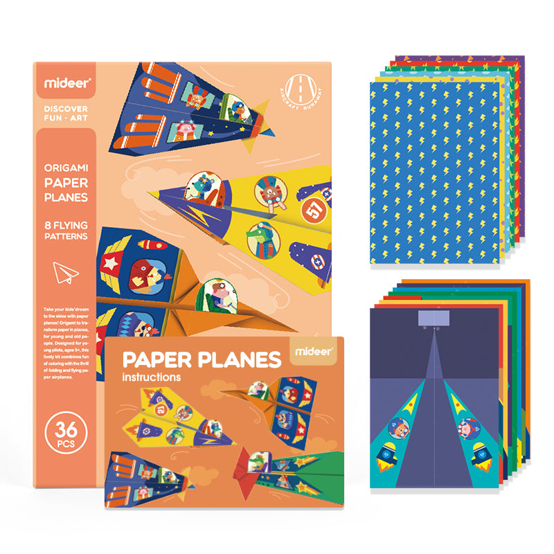 Aviones de Origami