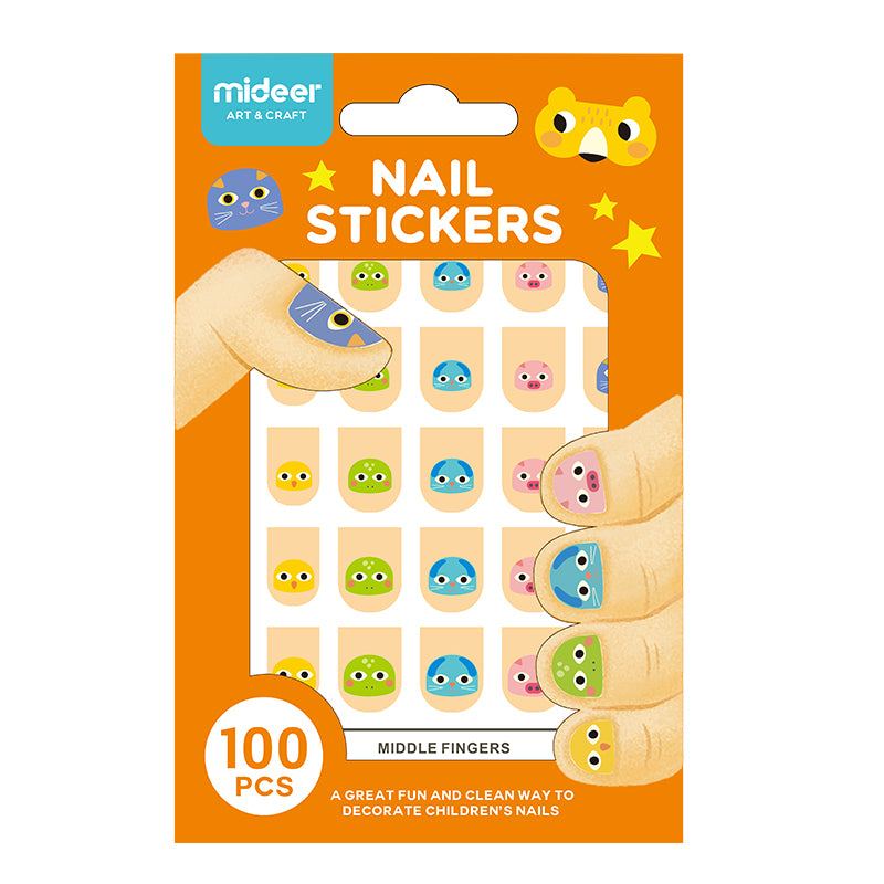 Stickers para uñas animales