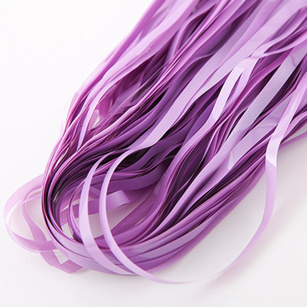 Cortina Macarron morada