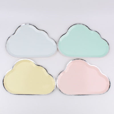 Platos Nubes Colores