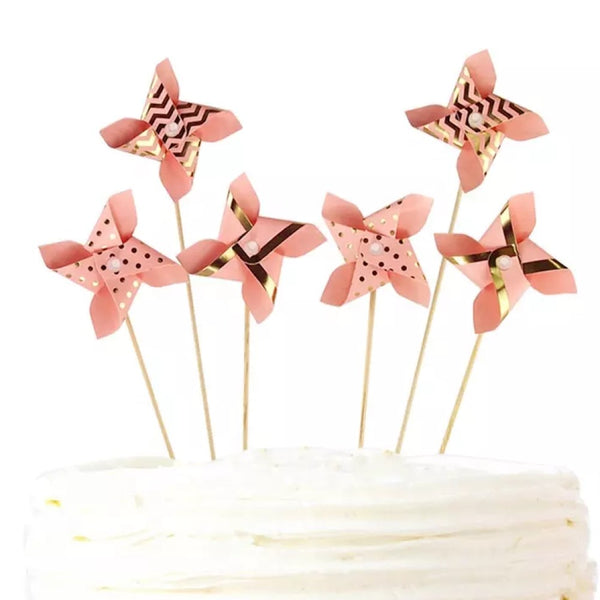 Cake topper Remolinos damasco