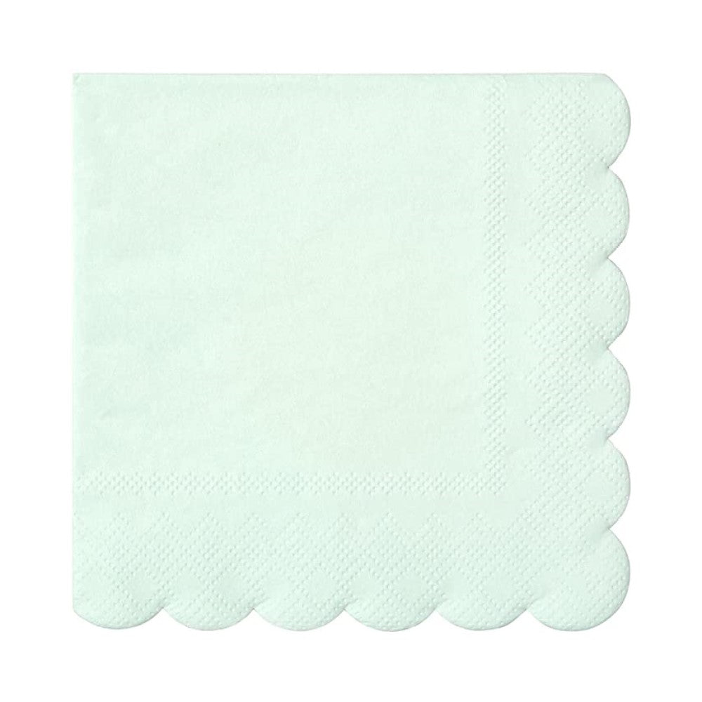 Servilletas verde agua