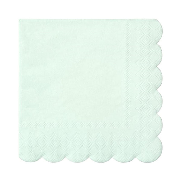 Servilletas verde agua