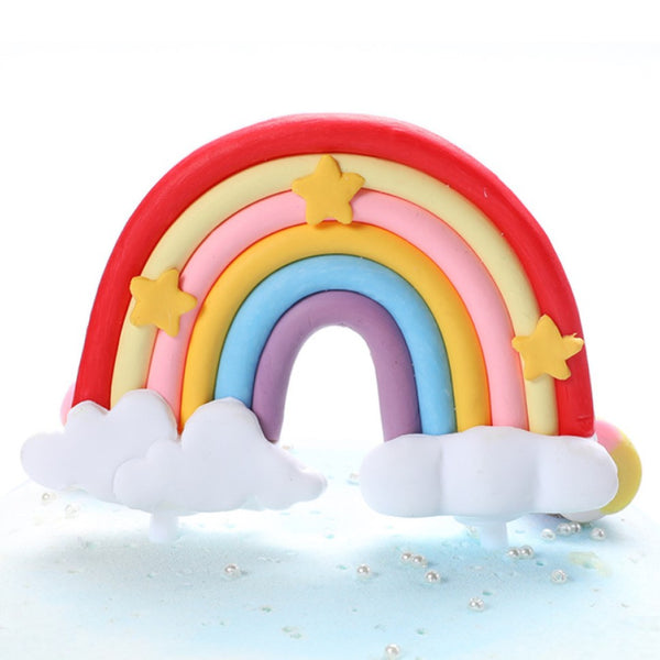 Cake topper Arcoiris