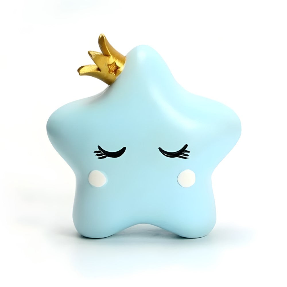 Cake topper Estrella celeste corona
